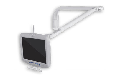 Articulated PC panel mounts